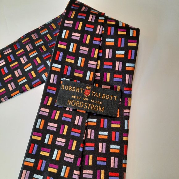 Robert Talbott Best of Class Nordstrom Men's 100% Silk Necktie TIE, 57 X 3.75 - Picture 4 of 9